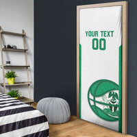Nigeria Basketball Custom Door Cover Come On Tigers - Wonder Print Shop