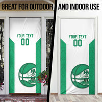 Nigeria Basketball Custom Door Cover Come On Tigers - Wonder Print Shop
