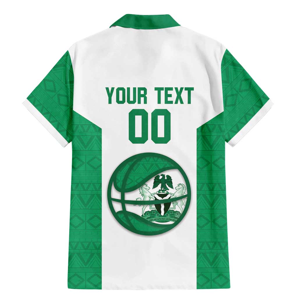 Nigeria Basketball Custom Family Matching Mermaid Dress and Hawaiian Shirt Come On Tigers - Wonder Print Shop