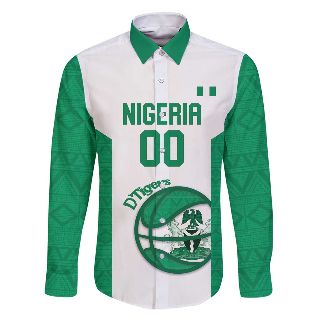 Nigeria Basketball Custom Family Matching Mermaid Dress and Hawaiian Shirt Come On Tigers - Wonder Print Shop