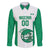 Nigeria Basketball Custom Family Matching Off The Shoulder Long Sleeve Dress and Hawaiian Shirt Come On Tigers - Wonder Print Shop