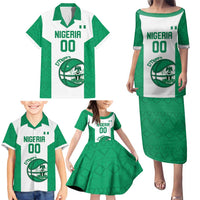 Nigeria Basketball Custom Family Matching Puletasi and Hawaiian Shirt Come On Tigers - Wonder Print Shop