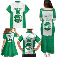 Nigeria Basketball Custom Family Matching Puletasi and Hawaiian Shirt Come On Tigers - Wonder Print Shop