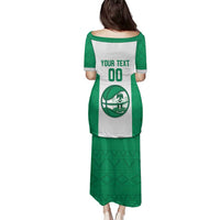 Nigeria Basketball Custom Family Matching Puletasi and Hawaiian Shirt Come On Tigers - Wonder Print Shop