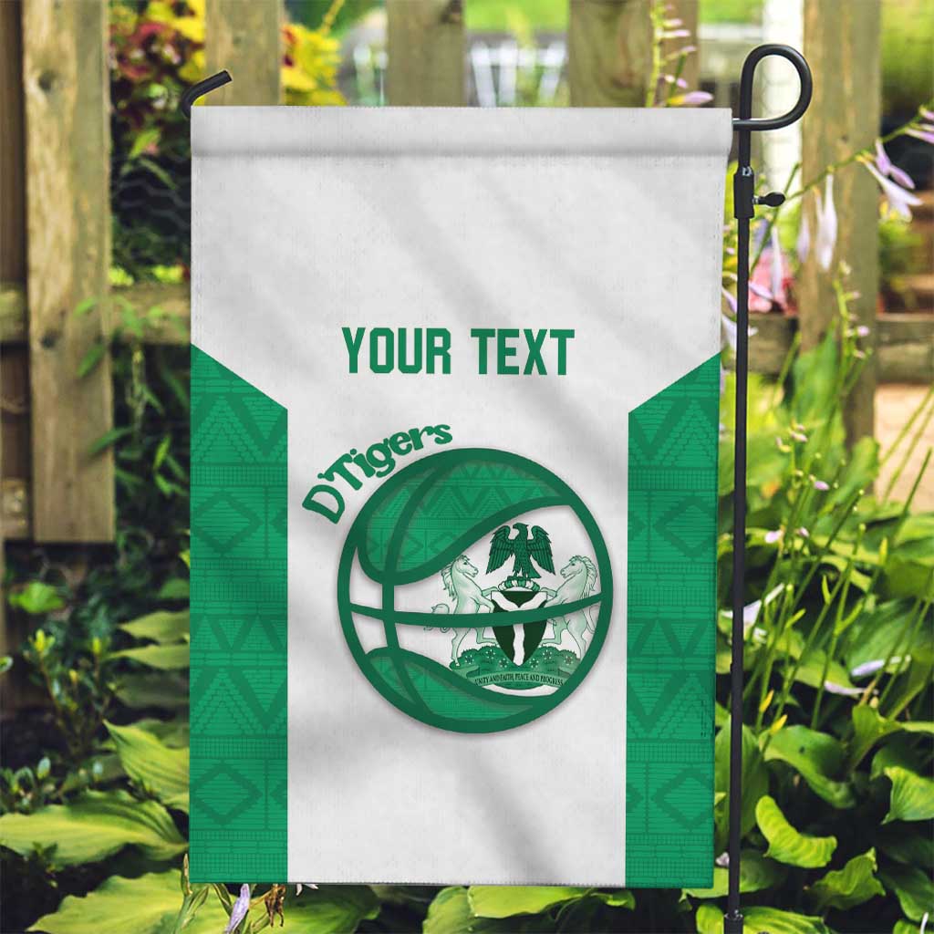 Nigeria Basketball Custom Garden Flag Come On Tigers - Wonder Print Shop