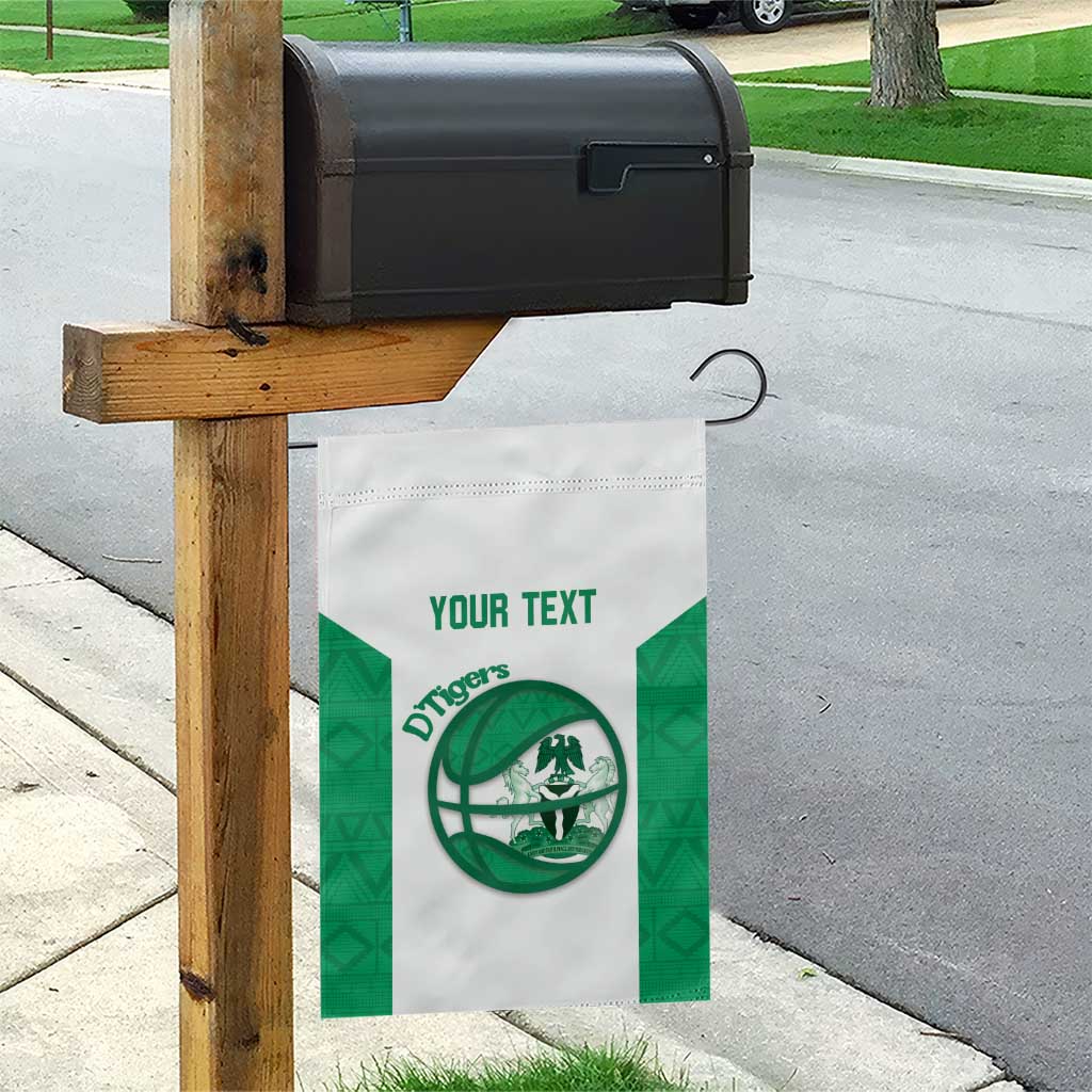 Nigeria Basketball Custom Garden Flag Come On Tigers - Wonder Print Shop