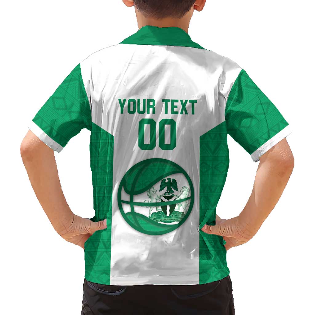 Nigeria Basketball Custom Hawaiian Shirt Come On Tigers - Wonder Print Shop