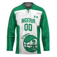 Nigeria Basketball Custom Hockey Jersey Come On Tigers - Wonder Print Shop