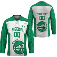 Nigeria Basketball Custom Hockey Jersey Come On Tigers - Wonder Print Shop