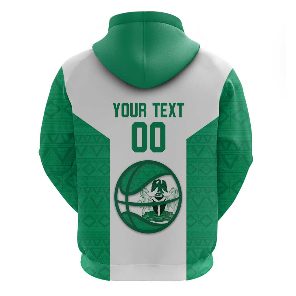 Nigeria Basketball Custom Hoodie Come On Tigers - Wonder Print Shop