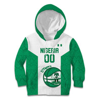 Nigeria Basketball Custom Kid Hoodie Come On Tigers - Wonder Print Shop
