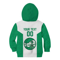 Nigeria Basketball Custom Kid Hoodie Come On Tigers - Wonder Print Shop