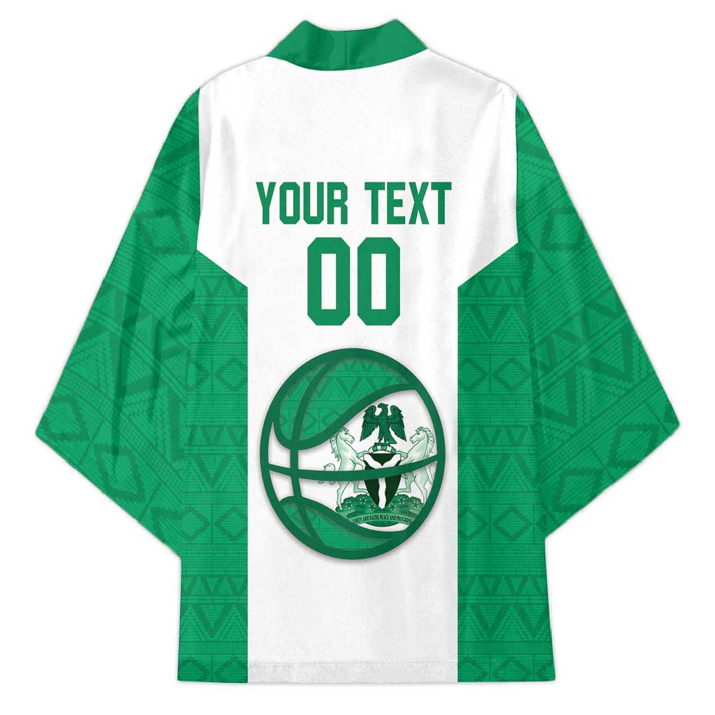 Nigeria Basketball Custom Kimono Come On Tigers - Wonder Print Shop