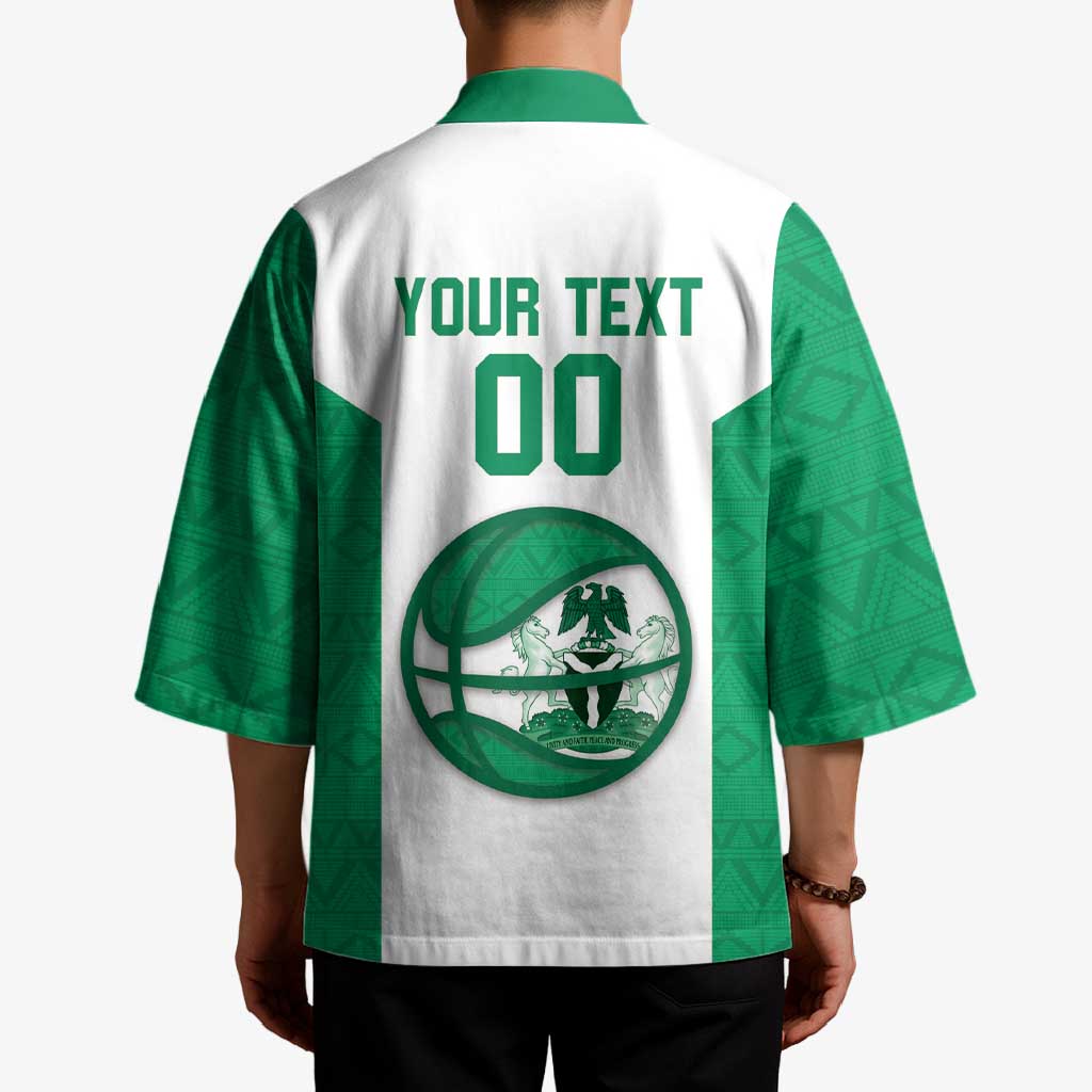 Nigeria Basketball Custom Kimono Come On Tigers - Wonder Print Shop