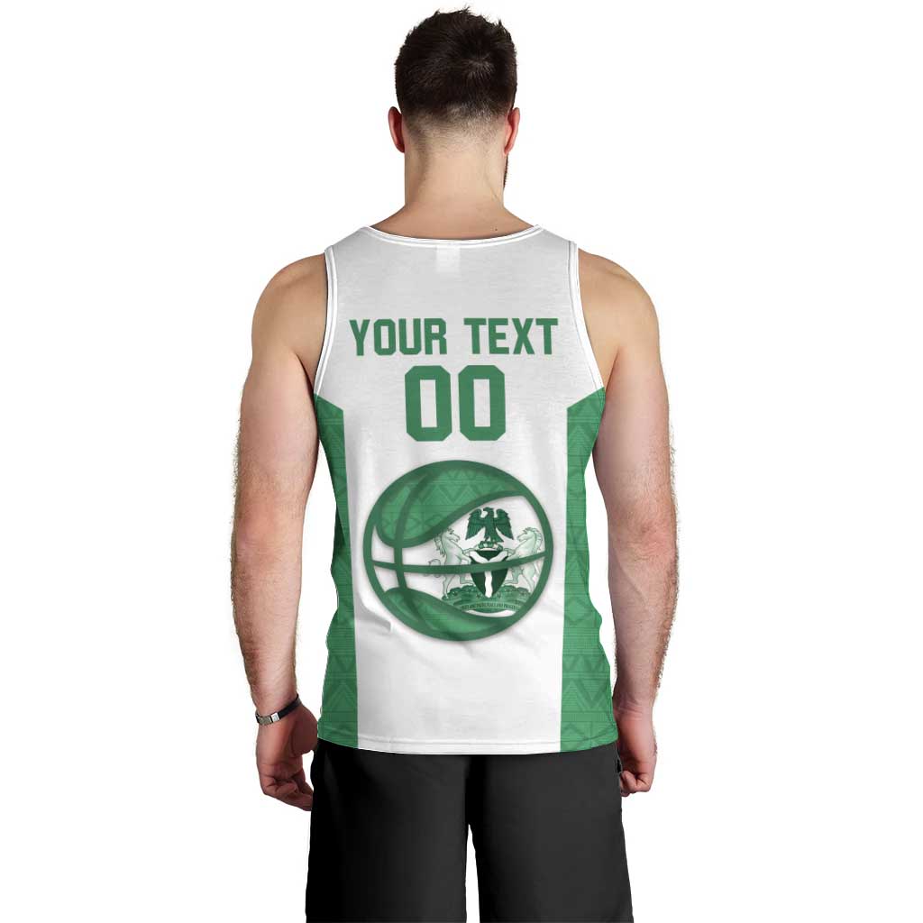 Nigeria Basketball Custom Men Tank Top Come On Tigers - Wonder Print Shop