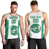 Nigeria Basketball Custom Men Tank Top Come On Tigers - Wonder Print Shop