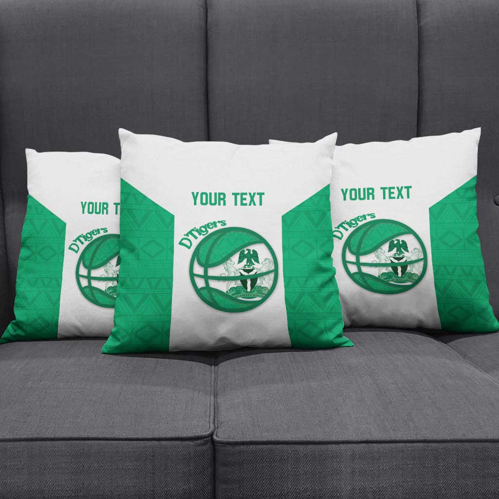 Nigeria Basketball Custom Pillow Cover Come On Tigers - Wonder Print Shop
