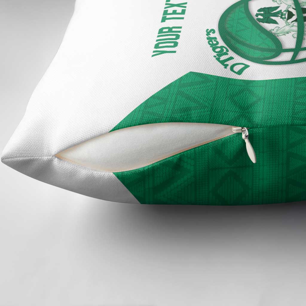 Nigeria Basketball Custom Pillow Cover Come On Tigers - Wonder Print Shop