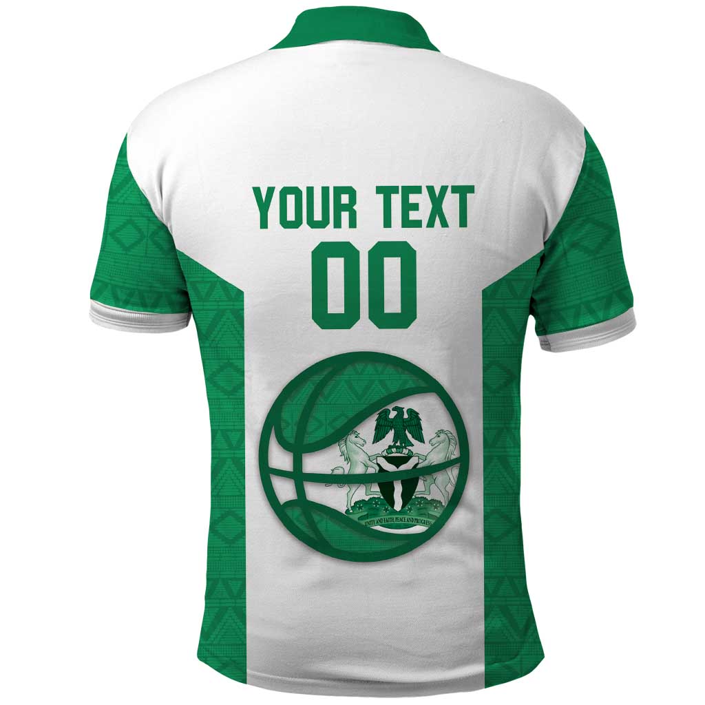 Nigeria Basketball Custom Polo Shirt Come On Tigers - Wonder Print Shop