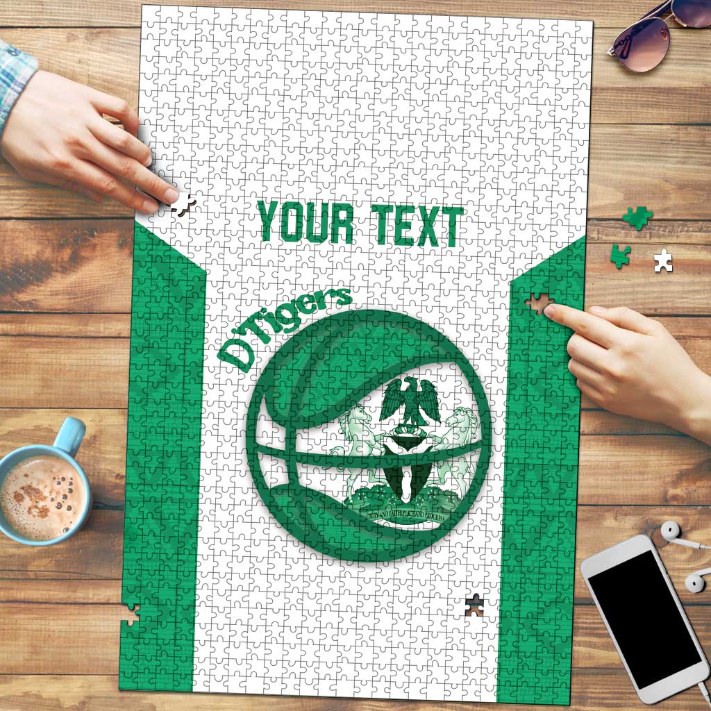 Nigeria Basketball Custom Puzzle Come On Tigers - Wonder Print Shop