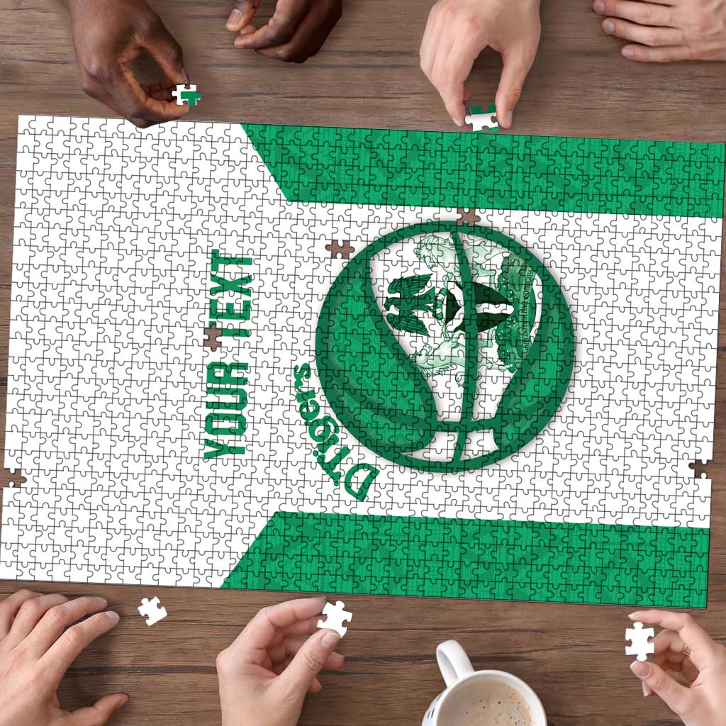 Nigeria Basketball Custom Puzzle Come On Tigers - Wonder Print Shop