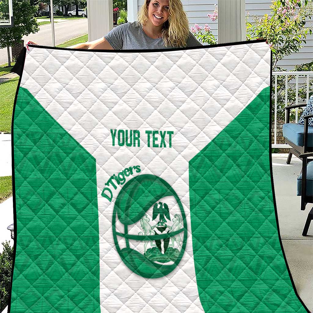 Nigeria Basketball Custom Quilt Come On Tigers - Wonder Print Shop