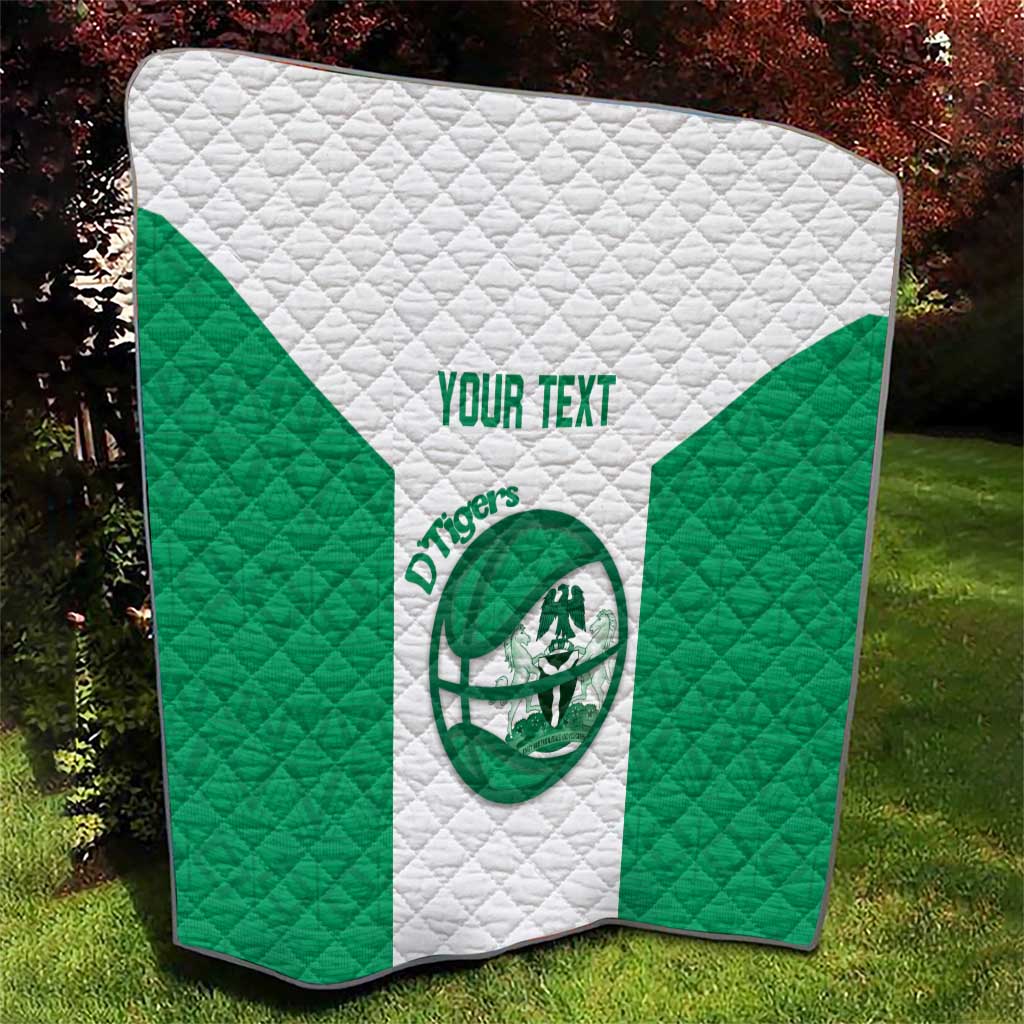 Nigeria Basketball Custom Quilt Come On Tigers - Wonder Print Shop