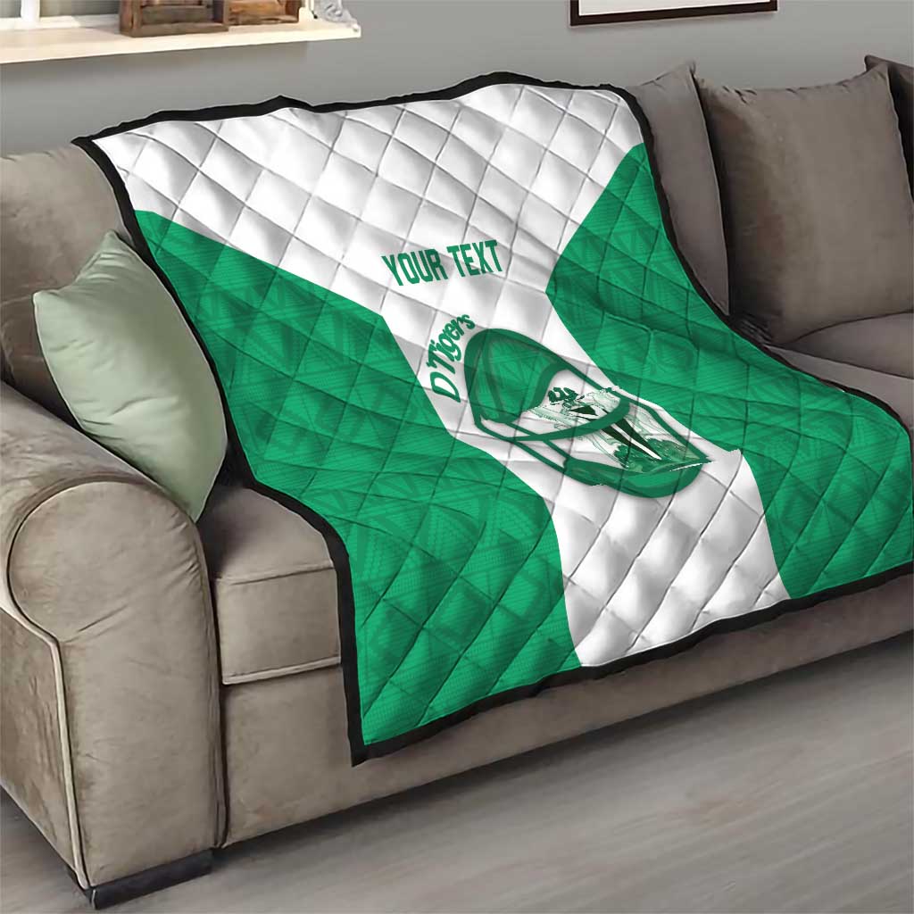 Nigeria Basketball Custom Quilt Come On Tigers - Wonder Print Shop