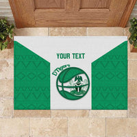Nigeria Basketball Custom Rubber Doormat Come On Tigers - Wonder Print Shop