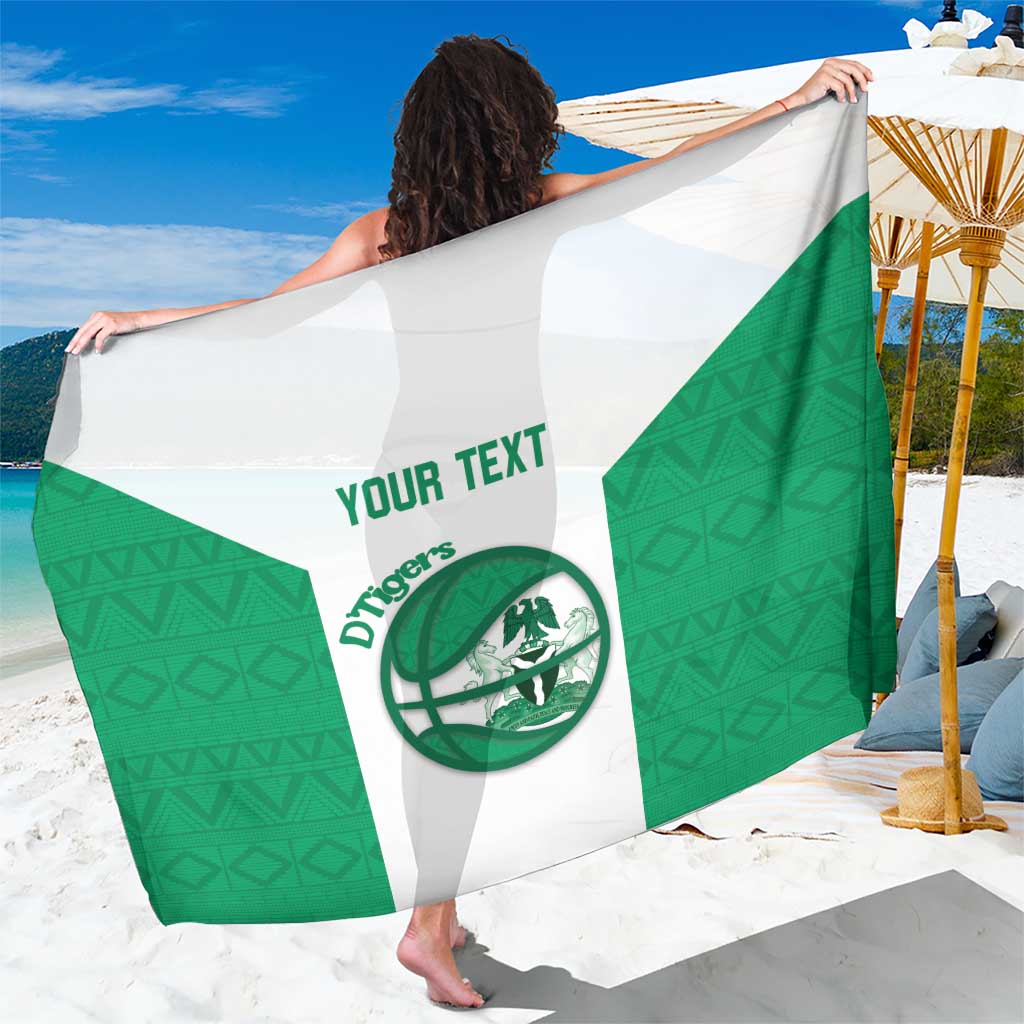 Nigeria Basketball Custom Sarong Come On Tigers - Wonder Print Shop