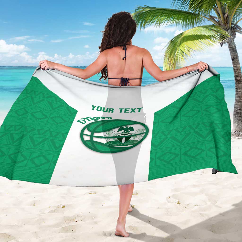 Nigeria Basketball Custom Sarong Come On Tigers - Wonder Print Shop