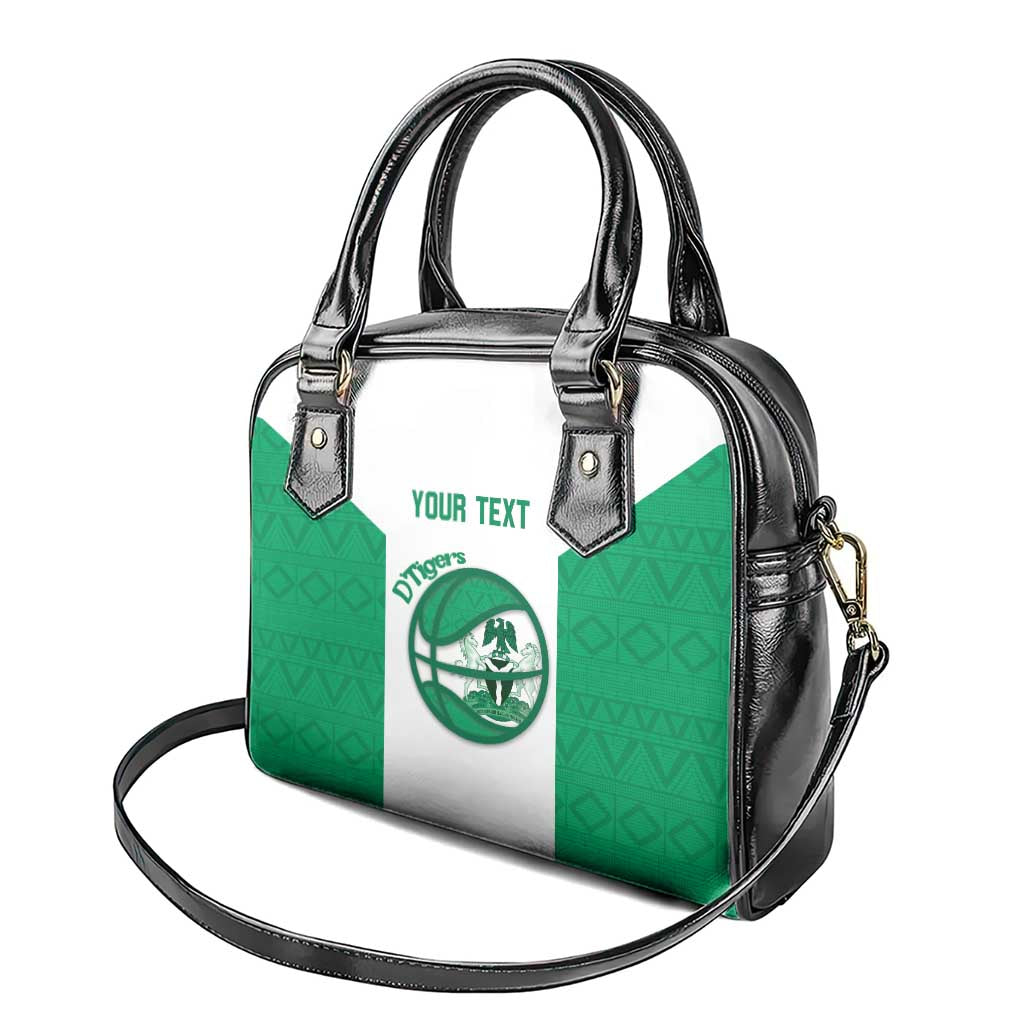 Nigeria Basketball Custom Shoulder Handbag Come On Tigers - Wonder Print Shop