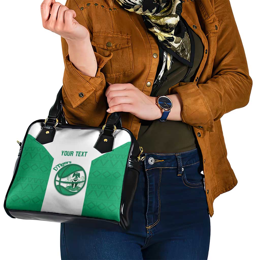 Nigeria Basketball Custom Shoulder Handbag Come On Tigers - Wonder Print Shop