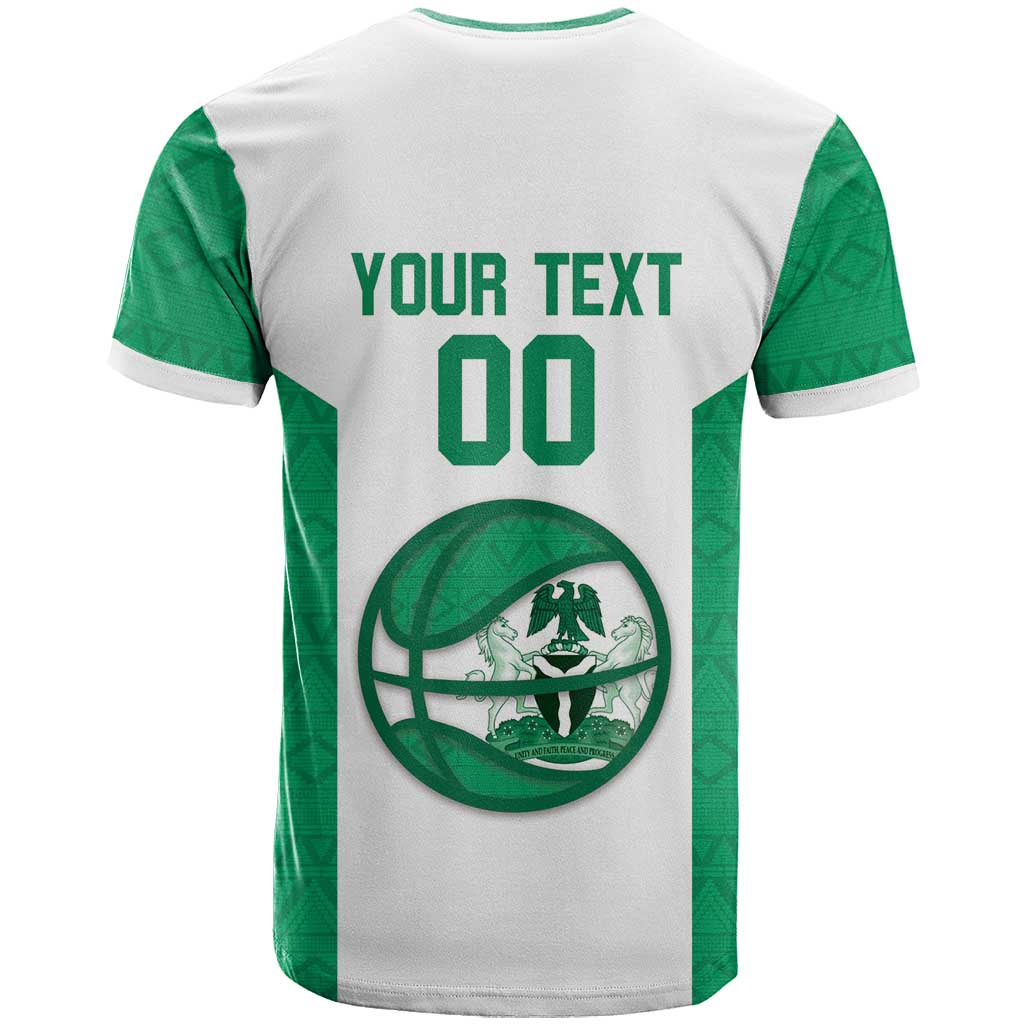 Nigeria Basketball Custom T Shirt Come On Tigers - Wonder Print Shop