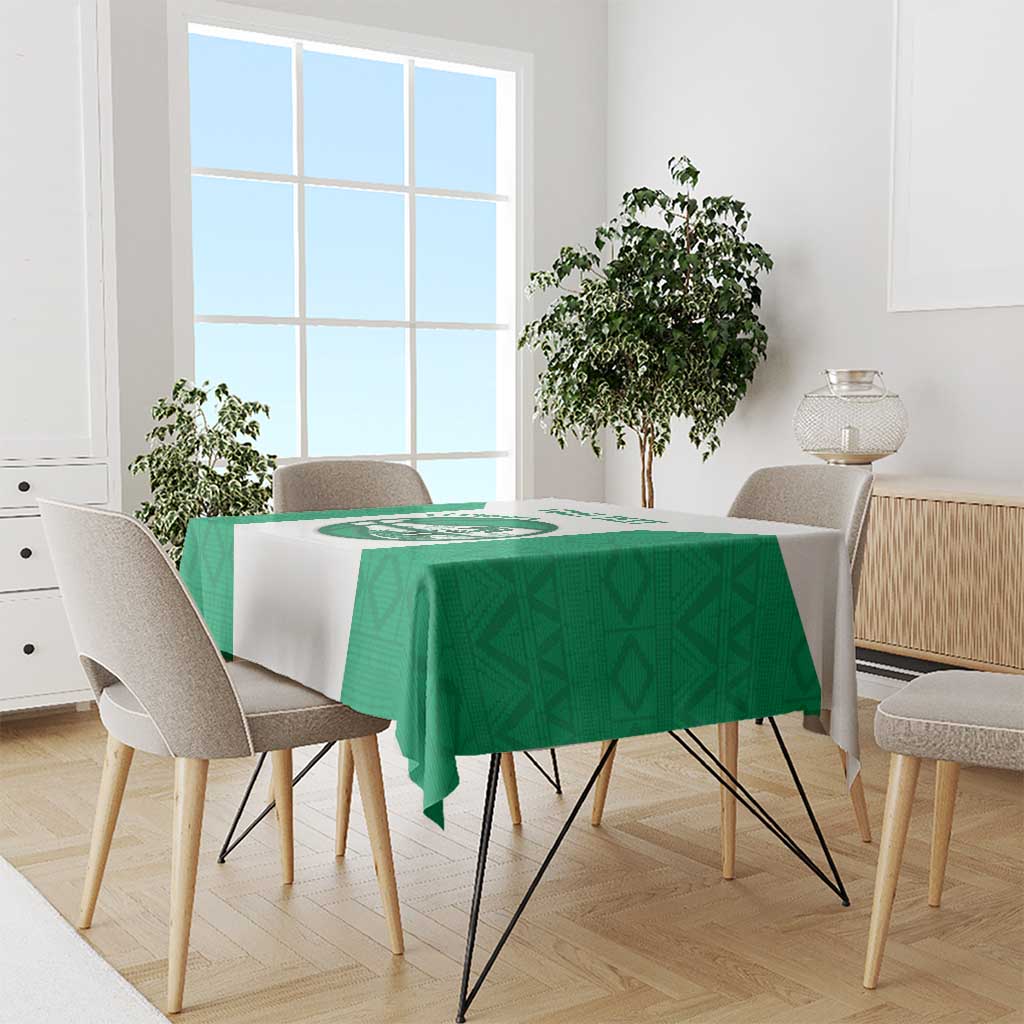 Nigeria Basketball Custom Tablecloth Come On Tigers - Wonder Print Shop