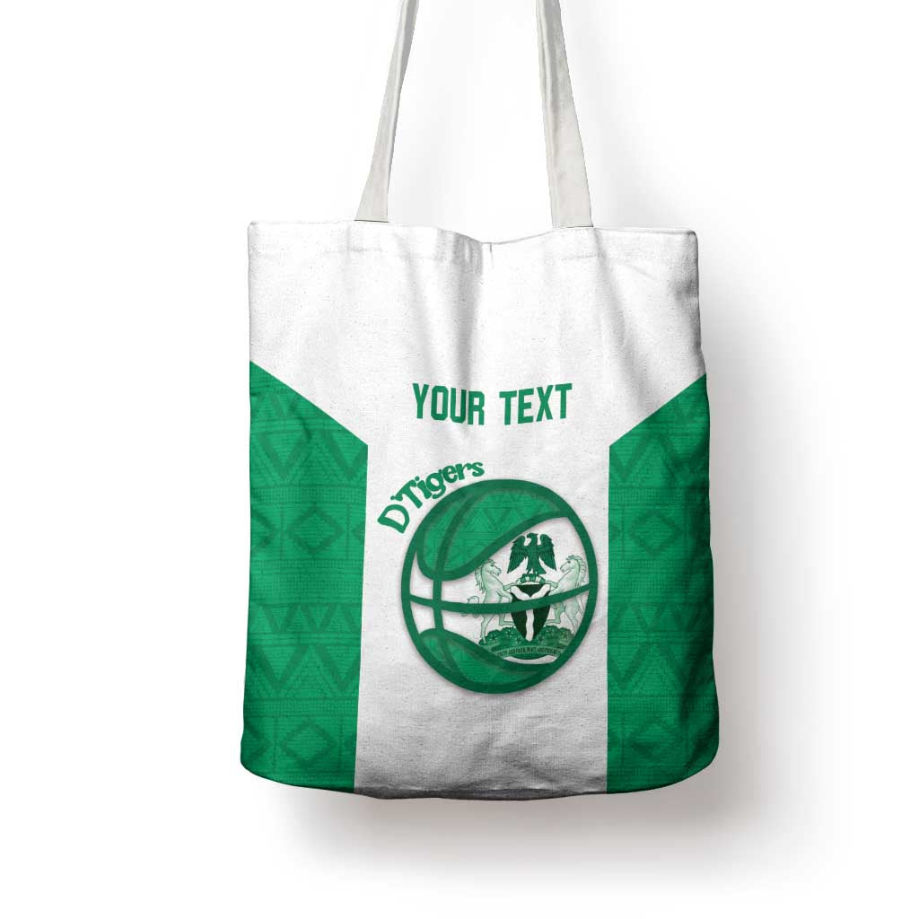 Nigeria Basketball Custom Tote Bag Come On Tigers - Wonder Print Shop