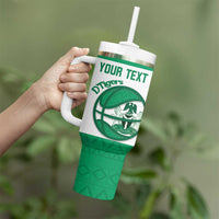 Nigeria Basketball Custom Tumbler With Handle Come On Tigers - Wonder Print Shop