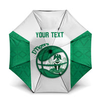 Nigeria Basketball Custom Umbrella Come On Tigers - Wonder Print Shop