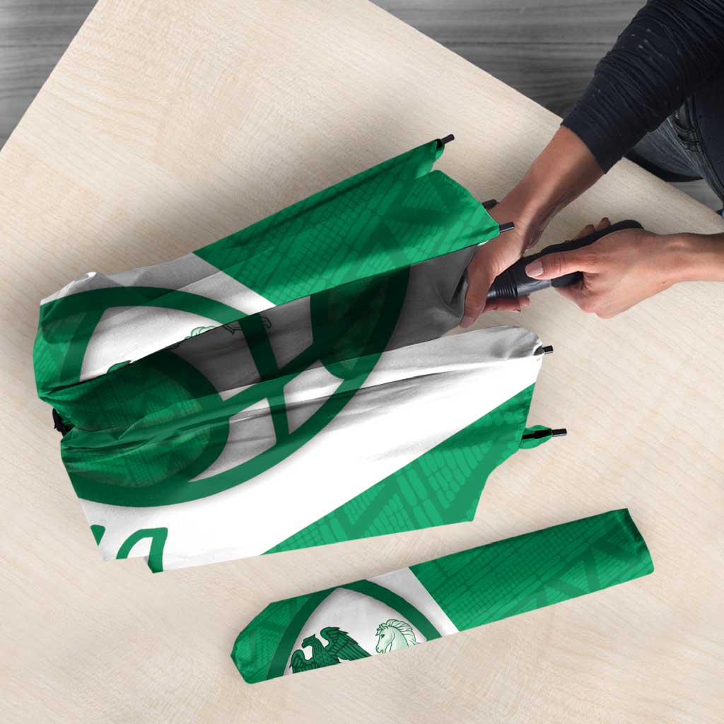 Nigeria Basketball Custom Umbrella Come On Tigers - Wonder Print Shop