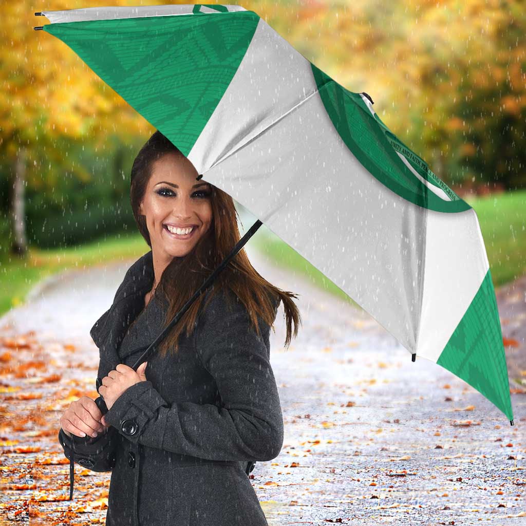 Nigeria Basketball Custom Umbrella Come On Tigers - Wonder Print Shop