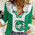 Nigeria Basketball Custom Women Casual Shirt Come On Tigers - Wonder Print Shop