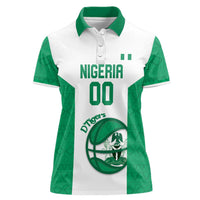 Nigeria Basketball Custom Women Polo Shirt Come On Tigers - Wonder Print Shop