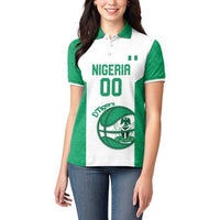 Nigeria Basketball Custom Women Polo Shirt Come On Tigers - Wonder Print Shop
