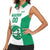 Nigeria Basketball Custom Women Sleeveless Polo Shirt Come On Tigers - Wonder Print Shop