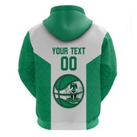 Nigeria Basketball Custom Zip Hoodie Come On Tigers - Wonder Print Shop