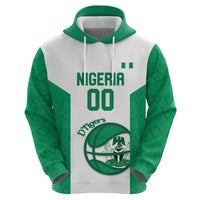 Nigeria Basketball Custom Zip Hoodie Come On Tigers - Wonder Print Shop