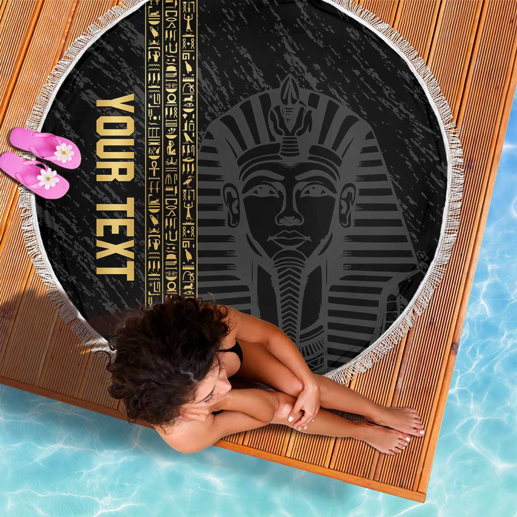 Egypt Basketball Custom Beach Blanket Come On Pharaohs - Wonder Print Shop