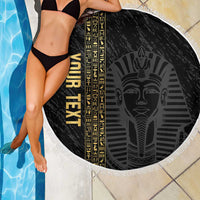 Egypt Basketball Custom Beach Blanket Come On Pharaohs - Wonder Print Shop