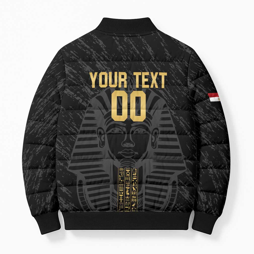 Egypt Basketball Custom Bomber Puffer Jacket Come On Pharaohs - Wonder Print Shop