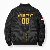 Egypt Basketball Custom Bomber Puffer Jacket Come On Pharaohs - Wonder Print Shop